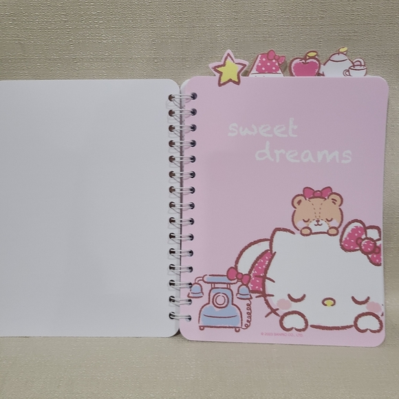Hello Kitty Sanrio Tab Journal Notebook - Picture 2 of 8